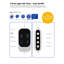 Lampe de croissance pour plantes d'intérieur, lampe DEL à spectre complet avec support, 20 W, intensité variable, 3 modes de croissance, lampadaire réglable