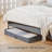 3 Pack Under Bed Storage Containers, Low Profile Underbed Shoes And Clothes Storage Organizer With Sturdy Sidewalls/Bottom-310915681