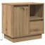 Bedside Cabinet 50 X 34.5 X 50 Cm Engineered Wood-1051023042