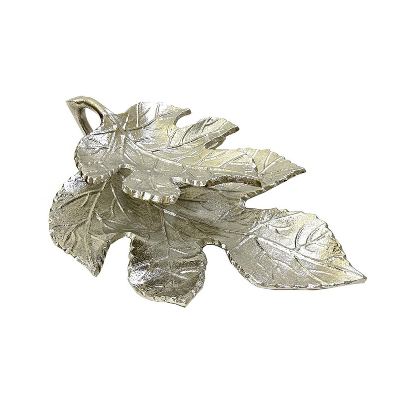 Plateau en aluminium, Argent