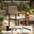 6 - Person Patio Outdoor Dining Set with Aluminum Tabletop & All-Weather Wicker Chairs