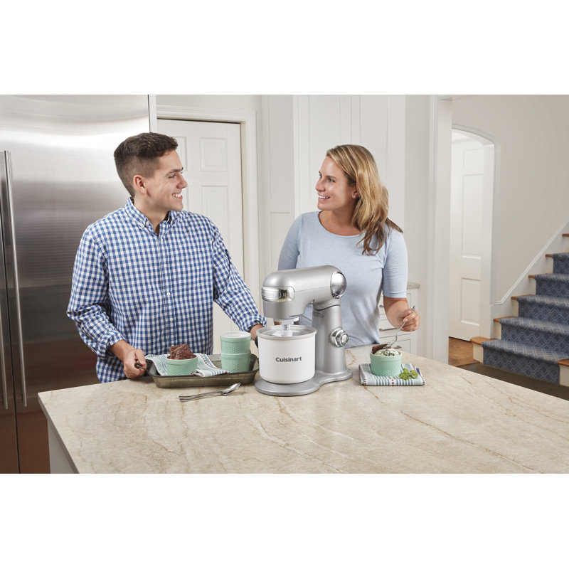 Cuisinart 12 Speed 5.5 Qt. Stand Mixer, Silver Lining