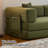 Boneless 98.4"Fold Out Modular Sofa Bed Convertible Floor Sofa Couch Corduroy Folding Mattress Lounge Couch for Livingroom Bedroom Office No Assembly Required with Fixed-Shape Frame-1716495815-1716495810-1716495811