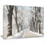 «Winter Lane in Countryside», reproduction de photo sur toile tendue-1079128724