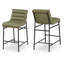 Tabouret de comptoir rembourré Sean Vincentas-1608749586-1608749585