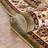 Denzel  Medallion Kashan Green Traditional Rug-1472761974