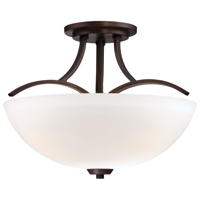 Raborn Glass Semi Flush Mount