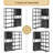 70.9H Bookcase 6 Tier, " Convertible Tall Bookshelf With 6 Fabric Drawers-114207743