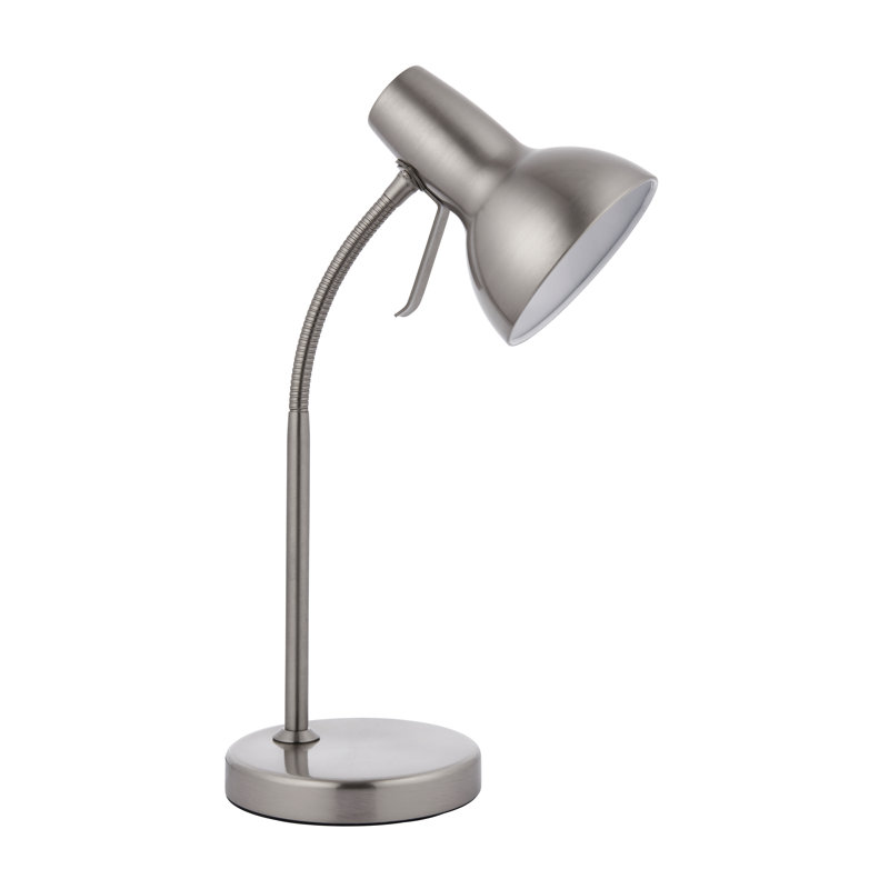 Eichler Metal USB Desk Lamp, Silver
