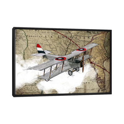 «Biplane IV», impression sur toile