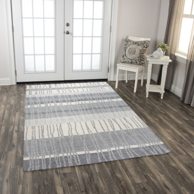 Performance Wool Striped Indoor Rug
