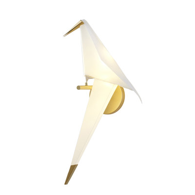 Steves Eclectic 1-Light Bird LED Armed Sconce
