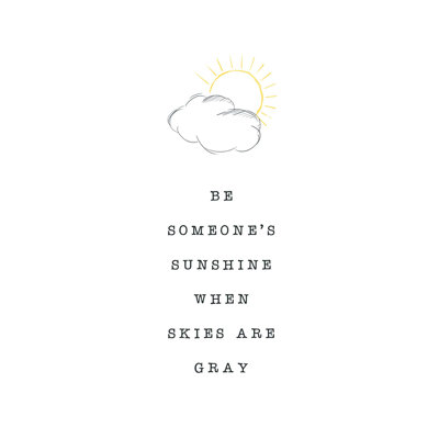 " Someones Sunshine "