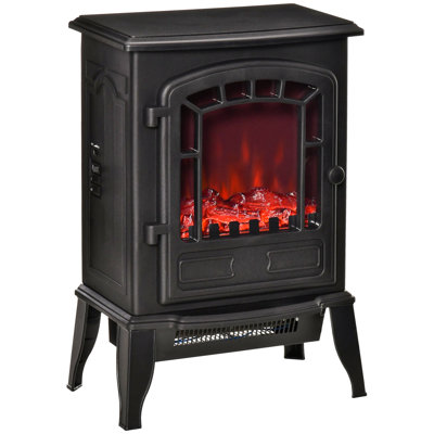 Copeland Belfry Heating 39 cm W Black Electric Stove