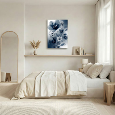 «Gallery Wrap», art mural sur toile pour le salon, la chambre à coucher, le bureau ou le vestibule - décoration murale décorative avec art floral
