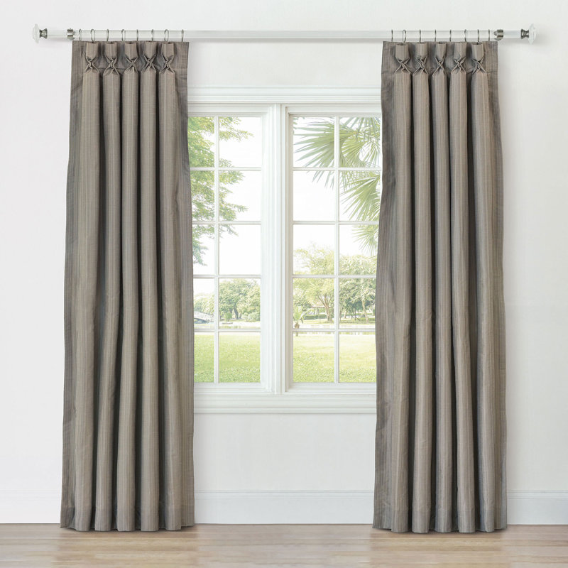 Reverie Room Darkening Curtain, 20" W x 84" L, Blue