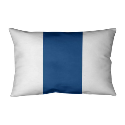 Striped Reversible Throw Pillow