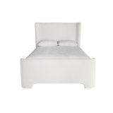 Ives Upholstered Wingback Bed