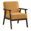 Fauteuil rembourré avec repose-pieds Berthiaume-43980588