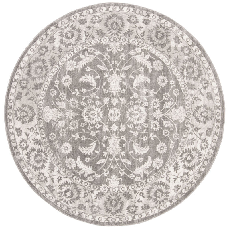 Llana Performance Oriental Rug, Round 3'