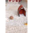 Growing Up On A Farm Hand Tufted Cotton Washable Abstract Indoor Rug