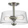 Jantz Glass Semi Flush Mount