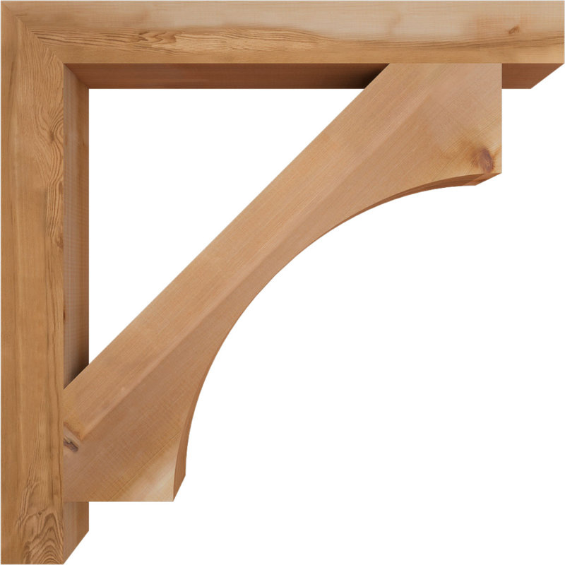Support Westlake Block, Cèdre rouge de l'Ouest (lisse), H 36 po x l 3,5 po x P 36 po