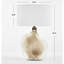 Lampe de table 27,5 po Liz