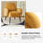 Bogle 28.5"W Modern Upholstered Armchair With Adjustable Metal Feet（Set of 2)-680457990