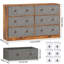 114cm W Particle Board Bedside Table