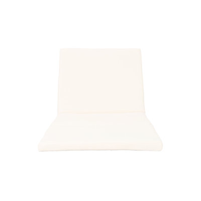 Cream Water- Outdoor Seat Cushion - 25.16"W X 78.55"D 1.97"H, No Assembly Needed For A Comfortable Stay Terrace Lounge In Water-,