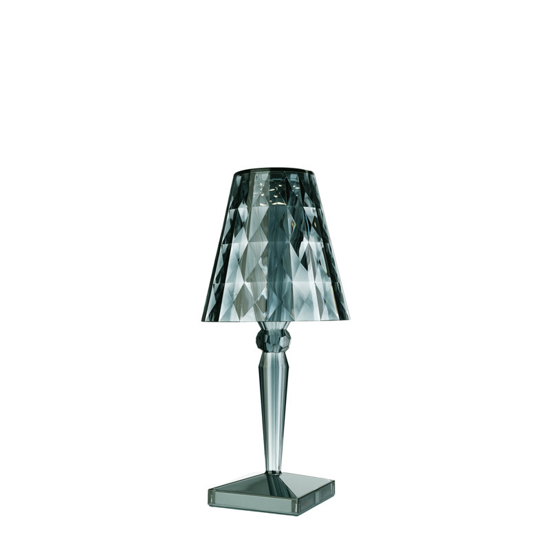 Lampe de table à DEL Big Batterie, Bleu clair, Se branche