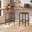Counter Stool with Metal Frame