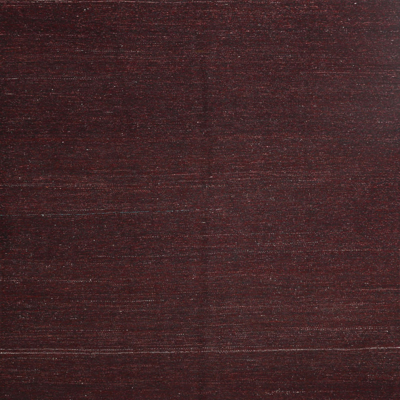 Tapis brun contemporain, Carré 5 pi