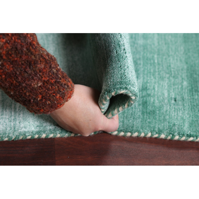 Tapis oriental vert Keley 4X6