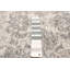 Tapis gris héritage noué à la main de conception unique 2 pi 7 po x 8 pi 7 po