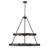 Easterwood 15 - Light Steel Dimmable Round Chandelier