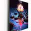 Horloge murale Lotus surdimensionnée-99638759