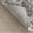 Deedra Modern Abstract Power Loom Performance Gray/White Rug-1674277030
