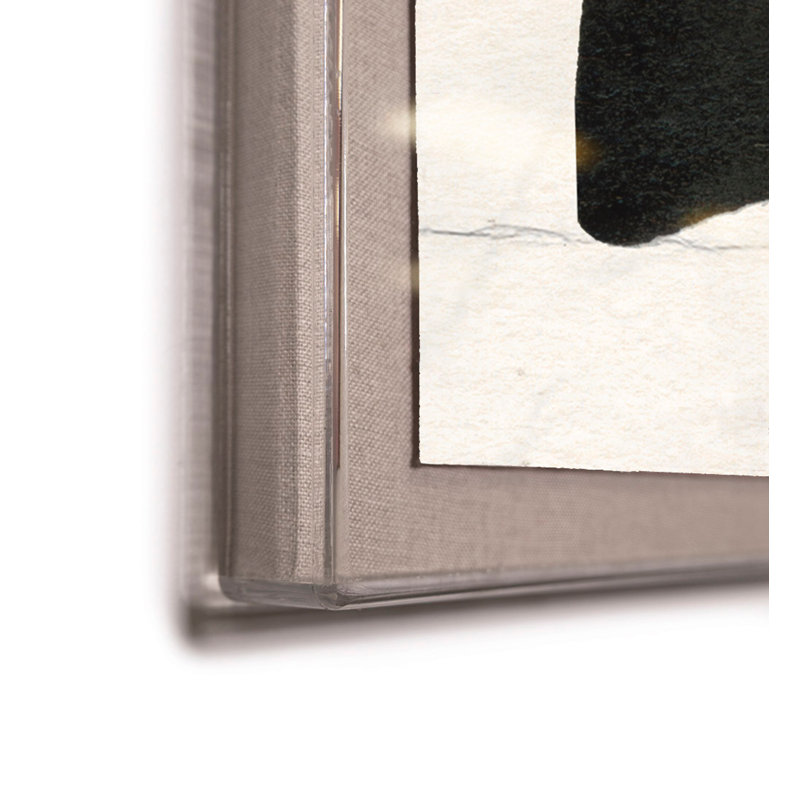Sculptures (Var. 2) par Susan Hable - reproduction d'un seul cadre, H 47 po x l 47 po, Transparent