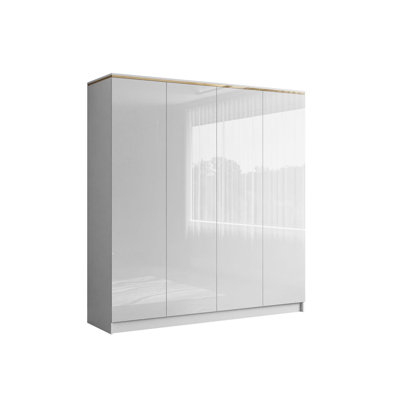 4 Door Manufactured Wood Wardrobe