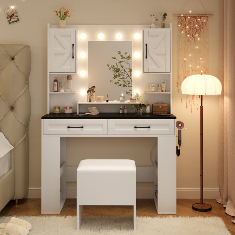 Bureau de coiffeuse