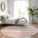 Premium Machine Washable Prisco Pink Rug