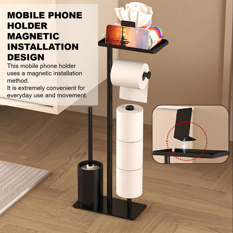 Free Standing Toilet Paper Holder