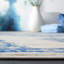 Tapis ivoire / bleu marine Arvillia-169106502