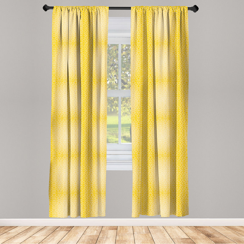 Semi-Sheer Rod Pocket Sliding Panel, 28" x 84"