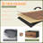 43.3"w Dresser Tv Stand With Power Outlets & Led Lights - 5 Fabric Storage Drawers-203269677