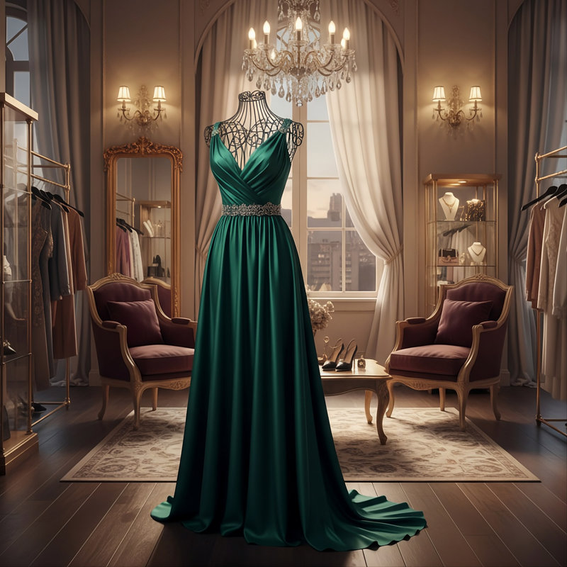 Forme de robe de support à vêtements réglable