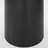 46" Round Black Pedestal Dining Table With 4 Upholstered Armchairs In Beige-1135315426