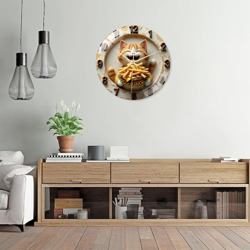 Horloge murale 16 po
